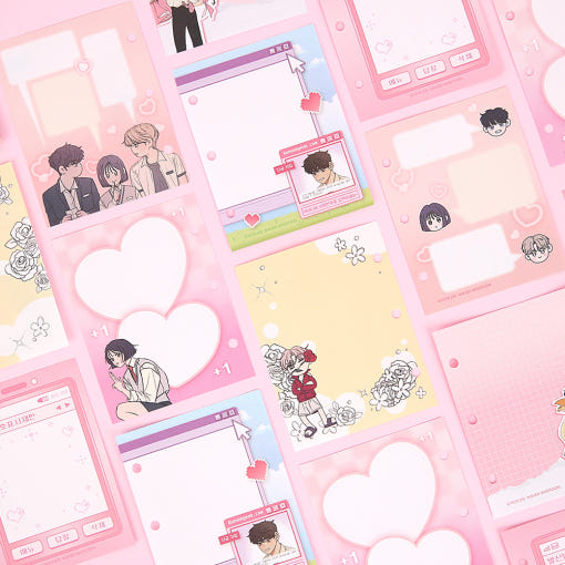 Operation: True Love x Webtoon Friends - 3-ring Refill Pages