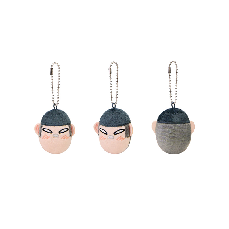 Garbage Time x Webtoon Friends Merch - Face Doll Keyrings