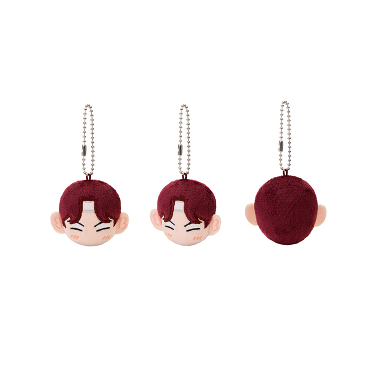 Garbage Time x Webtoon Friends Merch - Face Doll Keyrings