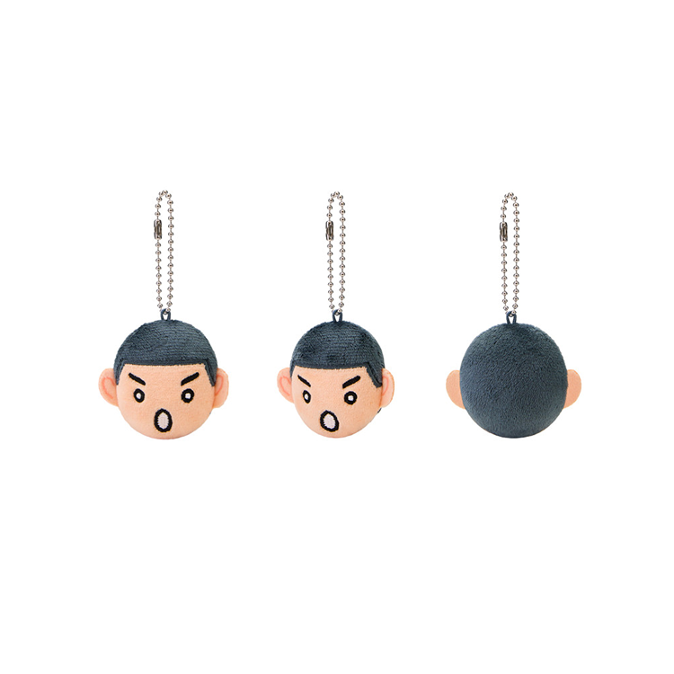 Garbage Time x Webtoon Friends Merch - Face Doll Keyrings