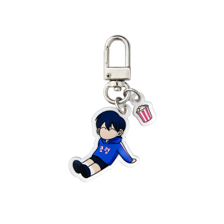 Garbage Time x Webtoon Friends Merch - Acrylic Keyrings