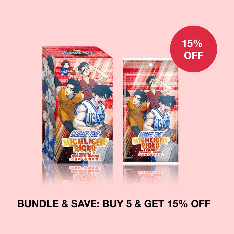 Garbage Time x Webtoon Friends Merch - Highlight Pick 2 Quarter