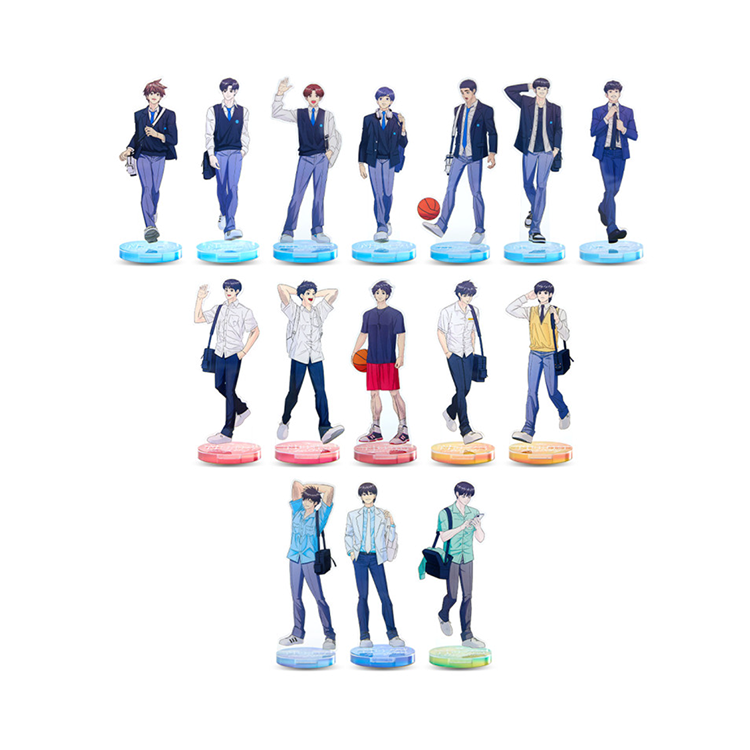 Garbage Time x Webtoon Friends Merch - Acrylic Stand Ver.2