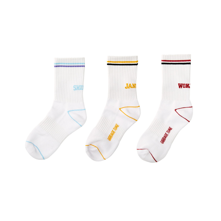 Garbage Time x Webtoon Friends Merch - Sports Mid-Neck Socks Sets