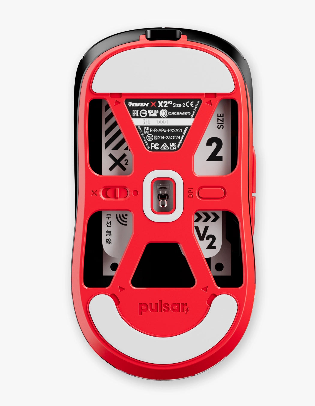 DJMAX Merch - El Fail Gaming Mouse X2v2 Medium (Pulsar)