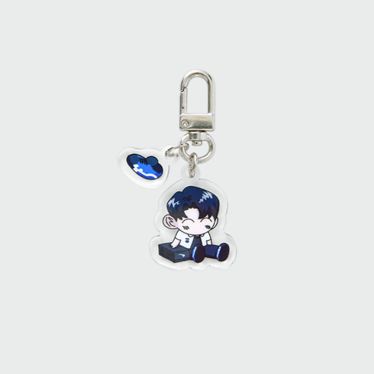 Garbage Time x Webtoon Friends Merch - Acrylic Keyrings Ver.2