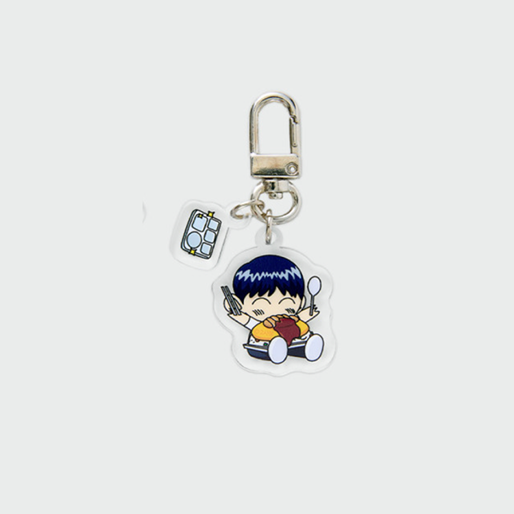 Garbage Time x Webtoon Friends Merch - Acrylic Keyrings Ver.2