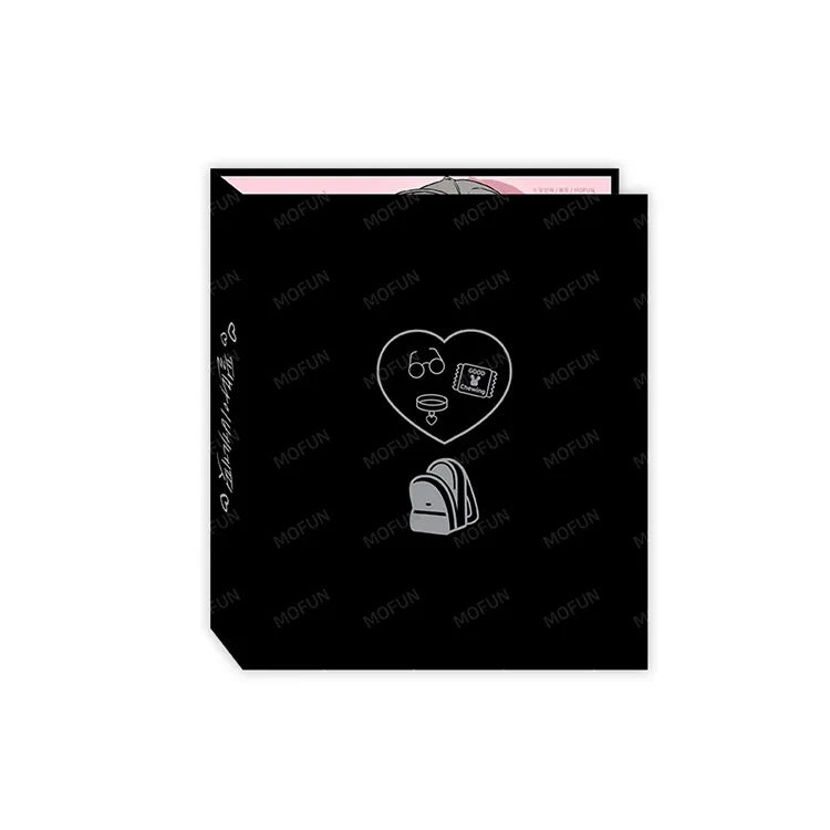 Feel My Benefit Collect Binder Set from Mofun Store with black cover and clean symbols
