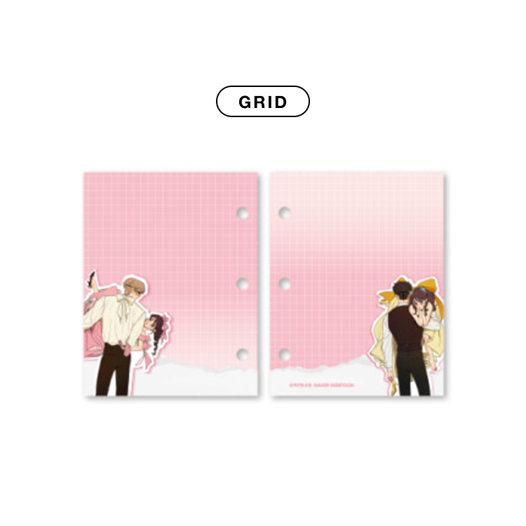 Operation: True Love x Webtoon Friends - 3-ring Refill Pages