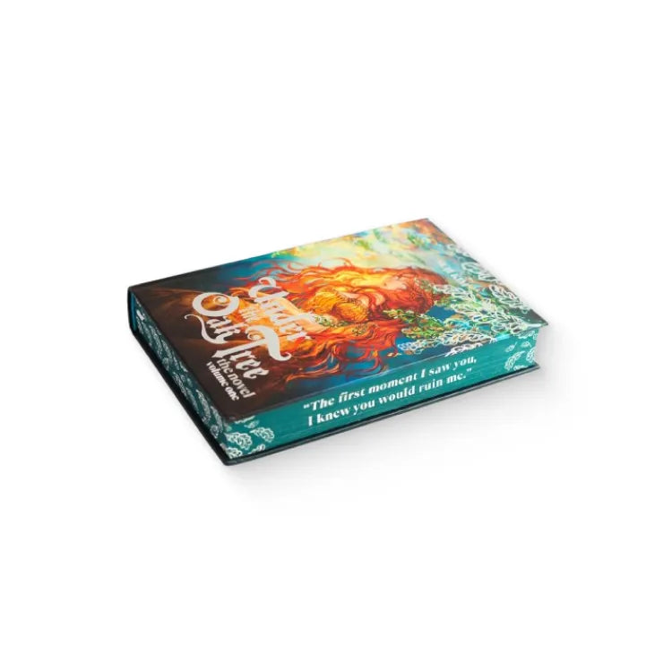 Under The Oak Tree Novel English edition with colorful cover art and fantasy-themed design