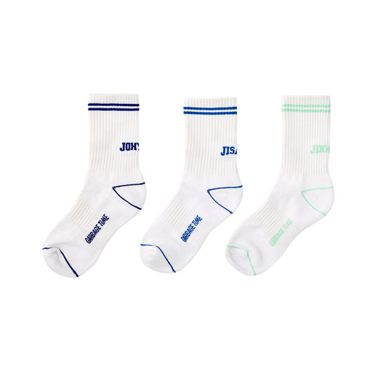 Garbage Time x Webtoon Friends Merch - Sports Mid-Neck Socks Sets