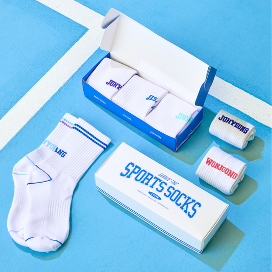 Garbage Time x Webtoon Friends Merch - Sports Mid-Neck Socks Sets