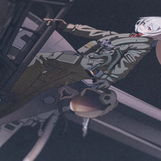 DJMAX Merch - Military-Themed Character Desk Pad