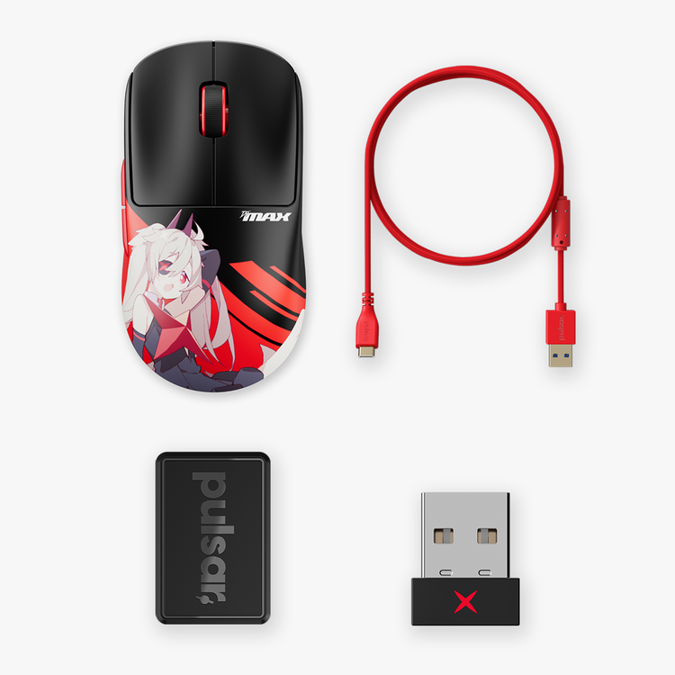 DJMAX Merch - El Fail Gaming Mouse X2v2 Medium (Pulsar)
