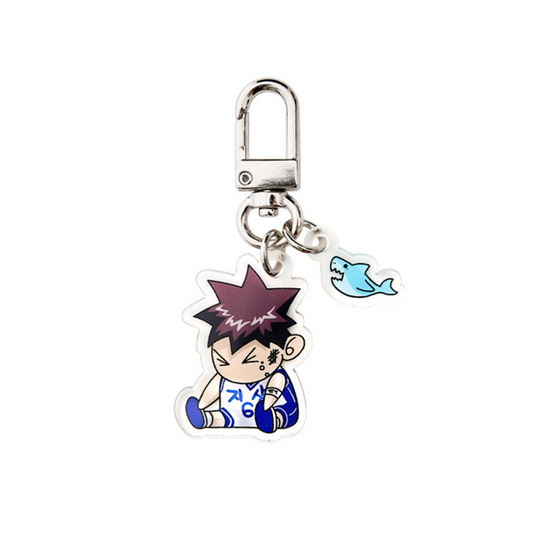 Garbage Time x Webtoon Friends Merch - Acrylic Keyrings