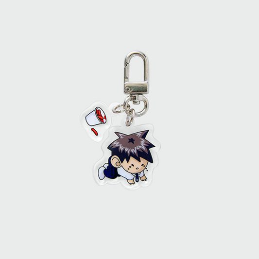 Garbage Time x Webtoon Friends Merch - Acrylic Keyrings Ver.2