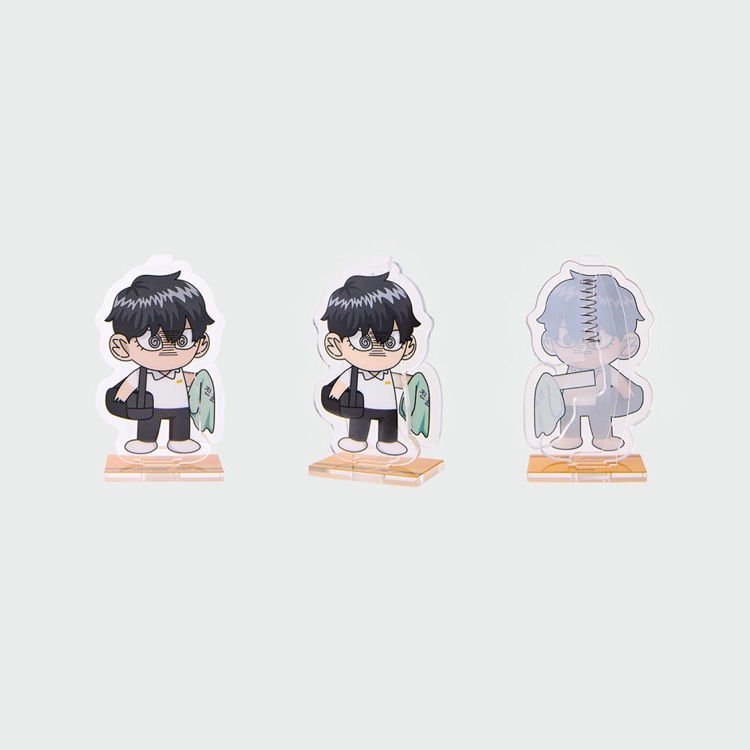 Garbage Time x Webtoon Friends Merch - Acrylic Shaking Stand