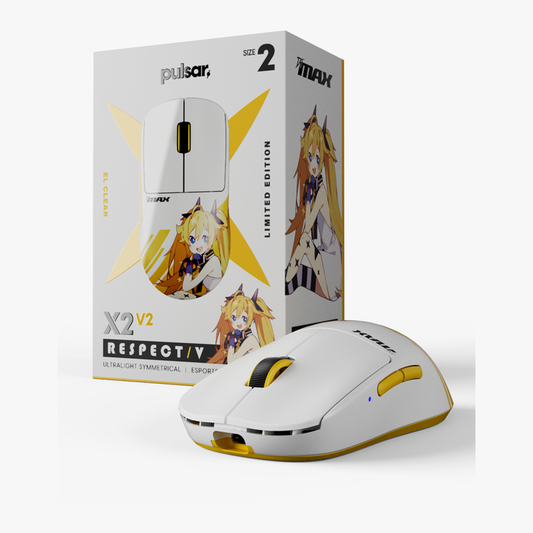 DJMAX Merch - El Clear Gaming Mouse X2v2 Medium (Pulsar)