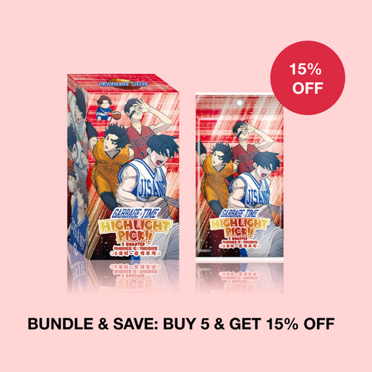 Garbage Time x Webtoon Friends Merch - Highlight Pick 2 Quarter