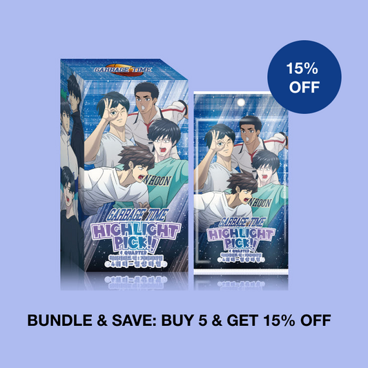 Garbage Time x Webtoon Friends Merch - Highlight Pick 4 Quarter