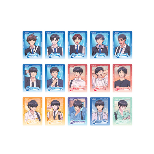 Garbage Time x Webtoon Friends Merch - Random Photocard