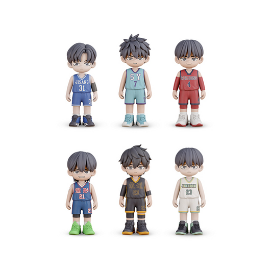Garbage Time x Webtoon Friends Merch - All-Star Figure + Photocard Set