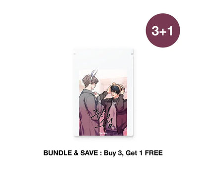 Backdoor Neighbors BL Photo Card Pack featuring two characters with animal ear headbands bundle offer