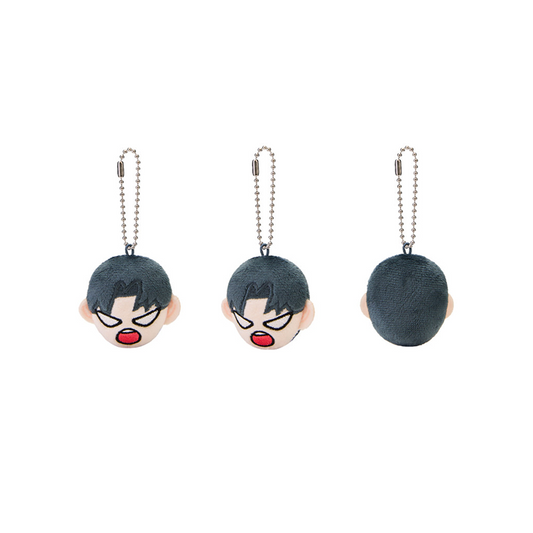 Garbage Time x Webtoon Friends Merch - Face Doll Keyrings