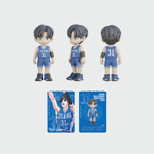 Garbage Time x Webtoon Friends Merch - All-Star Figure + Photocard Set