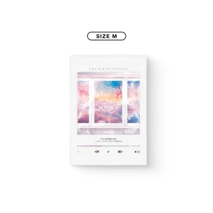 KW Store Debut or Die File Folder size M with colorful sky and music player design