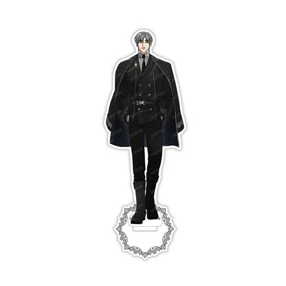 Feel My Benefit Acrylic Stand featuring a stylish male character in a black suit and cape from Mofun Store