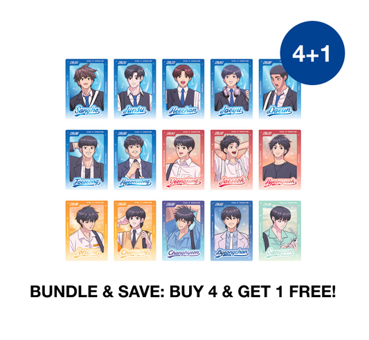 Garbage Time x Webtoon Friends Merch - Random Photocard