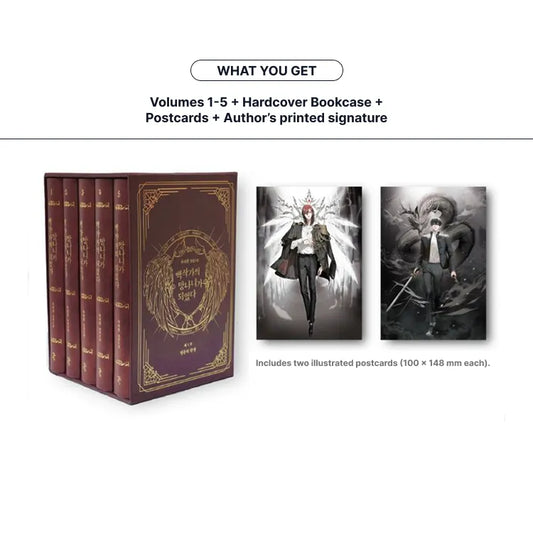 Lout of Count's Family Light Novel with box set and two postcards