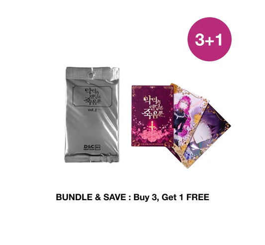 Villains Are Destined To Die Collectible Cards Vol 2 pack with illustrated card set and bundle offer